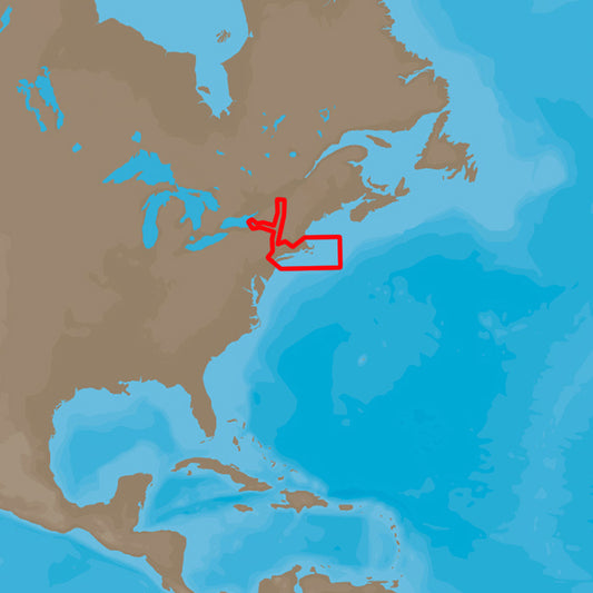CMAP  4D NA940 Cape Cod Long Island  Hudson River MNAD940MS