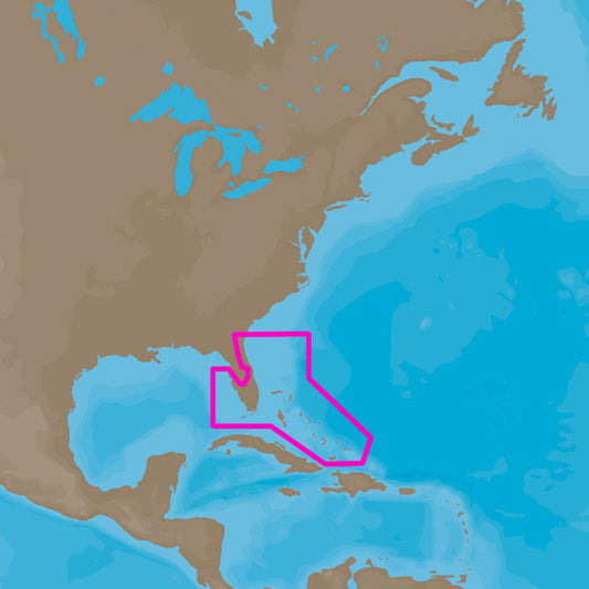 CMAP  4D NAD943 Florida  The Bahamas MNAD943MS