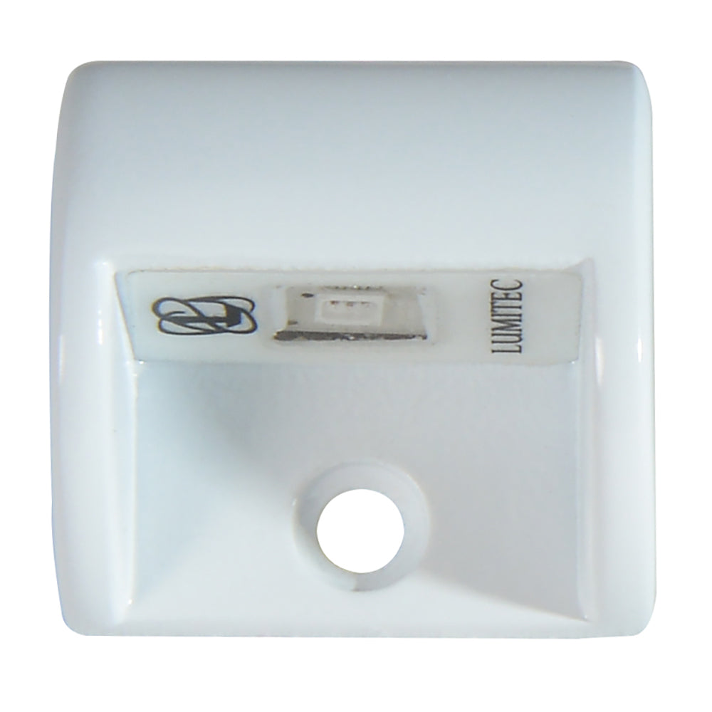 Lumitec Andros  Courtesy Light  White Powder Coat Finish  Warm White NonDimming 101224