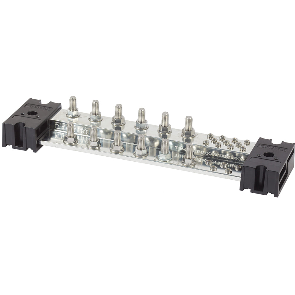Blue Sea PowerBar 1000  12 38 Terminal Studs wCover 1991