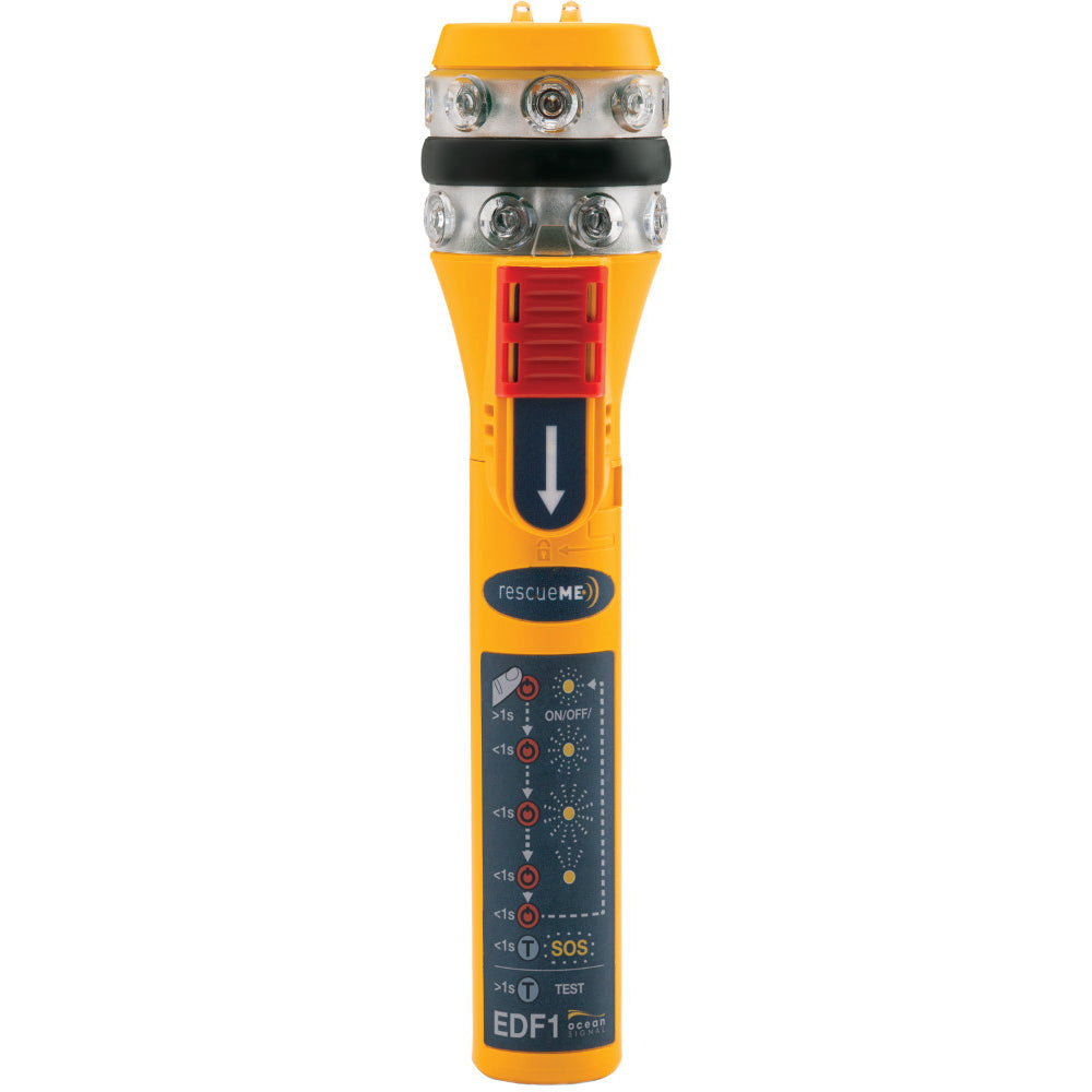 Ocean Signal RescueME EDF1 Electronic Distress Flare  7 Mile Range 750S01710