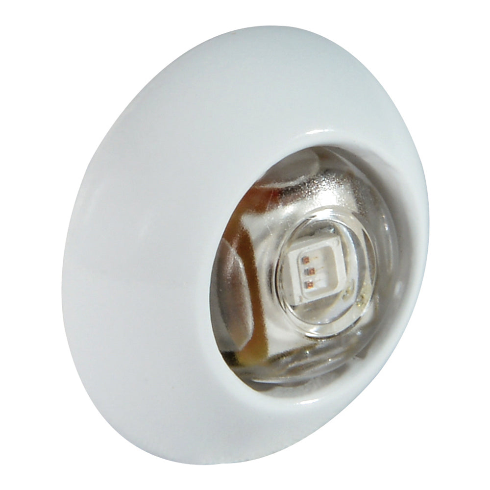 Lumitec Exuma Courtesy Light  White Housing  Blue Light 101053