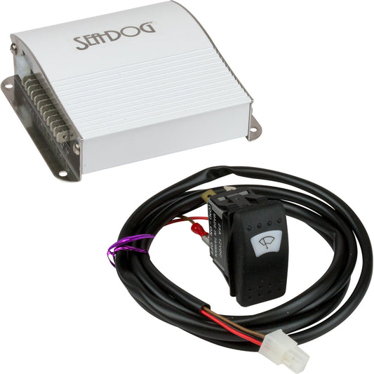 SeaDog Synchronized Wiper Control  Powder Coated AluminumStainless Steel 4148003