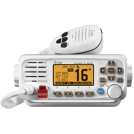 Icom M330 VHF Radio Compact wGPS  White M330 81