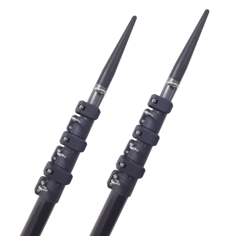 Lees 18 Telescoping Carbon Fiber Outrigger Poles fSidewinder Mount CT3918