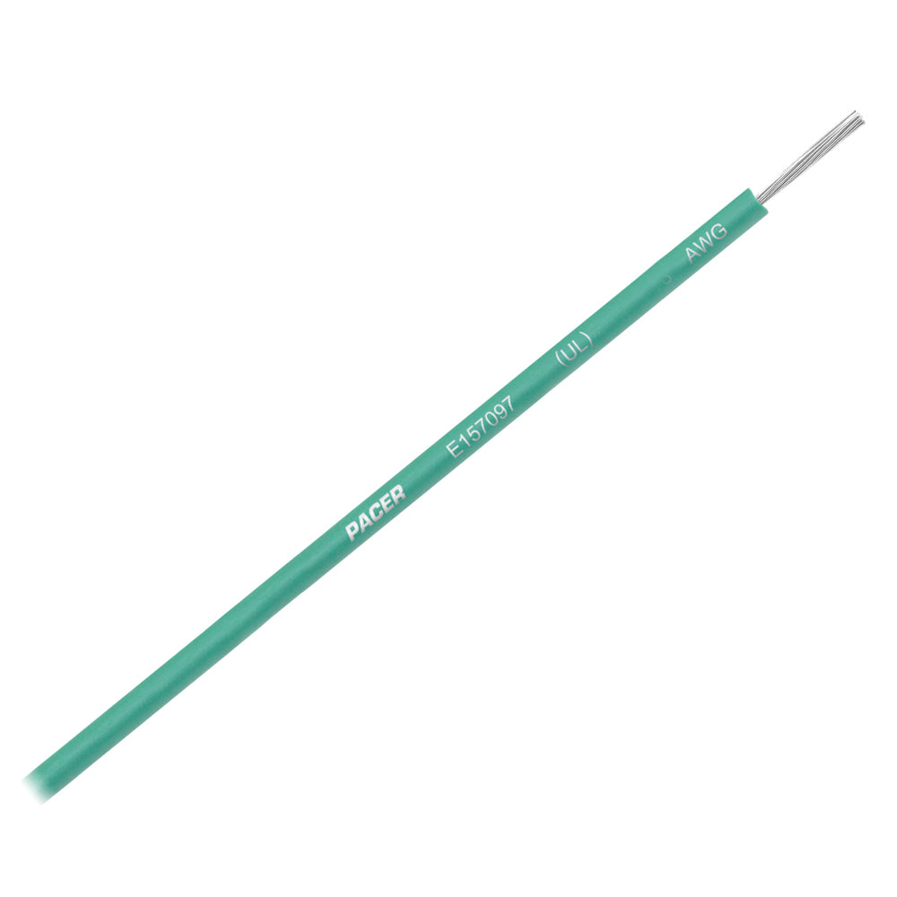 Pacer Green 16 AWG Primary Wire  25 WUL16GN25