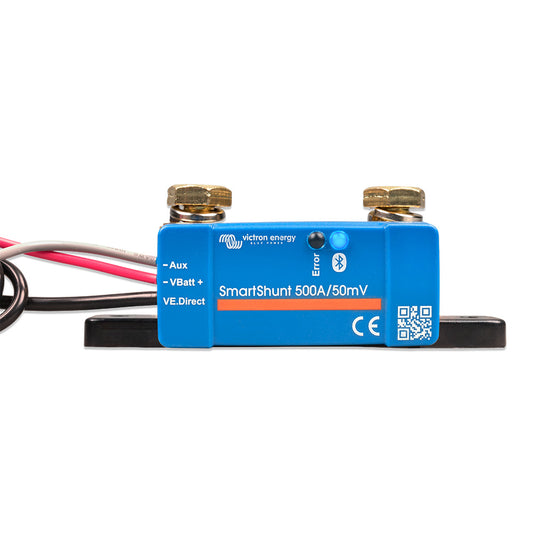 Victron SmartShunt 500A50MV IP65 Bluetooth Battery Monitor SHU065150050
