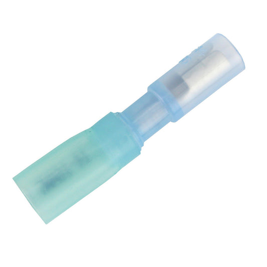 Pacer 1614 AWG Heat Shrink Female Bullet Terminal  100 Pack TBRE14156100